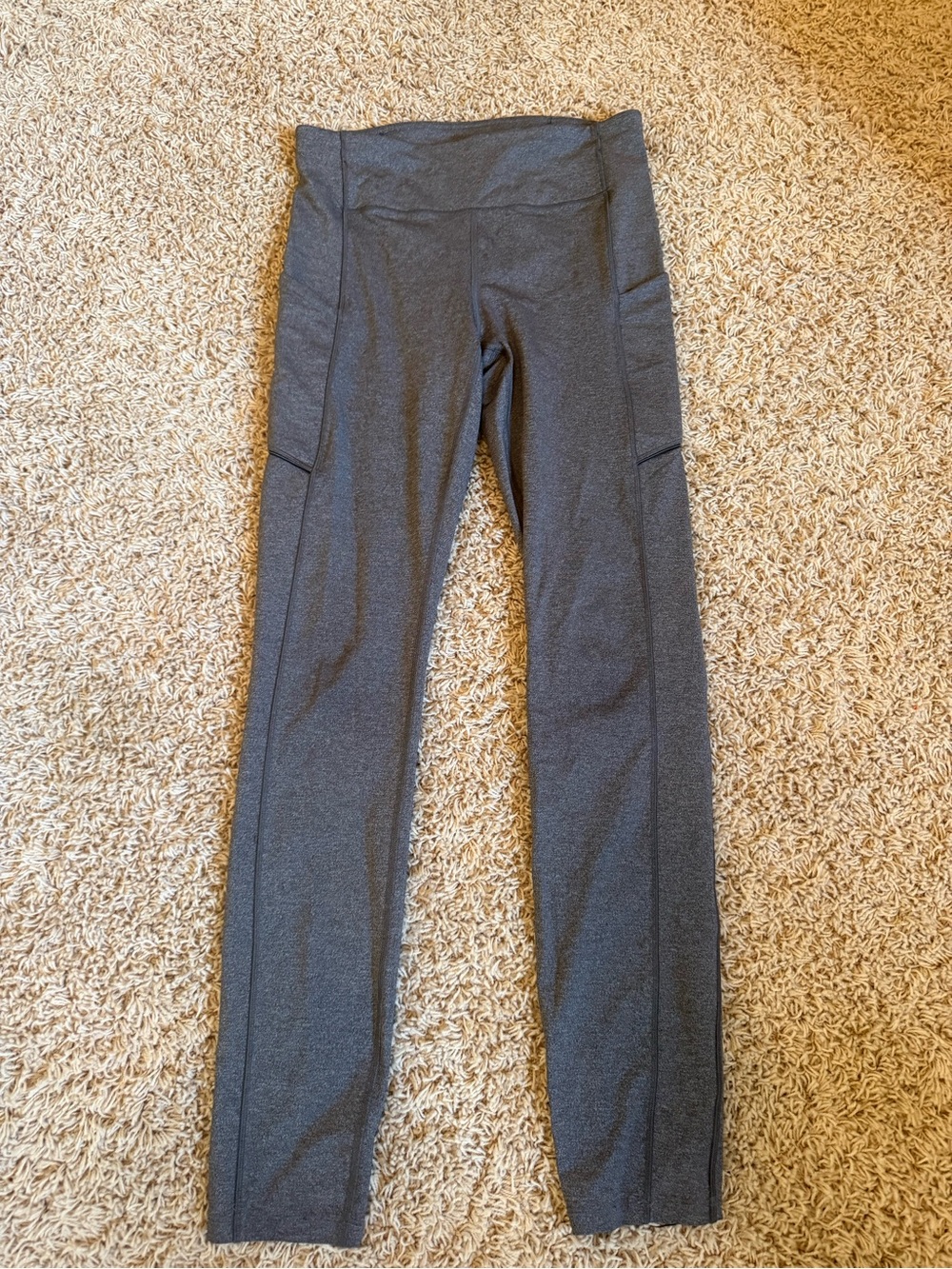 lululemon athletica Dark Gray High-Rise Pocket Leggings